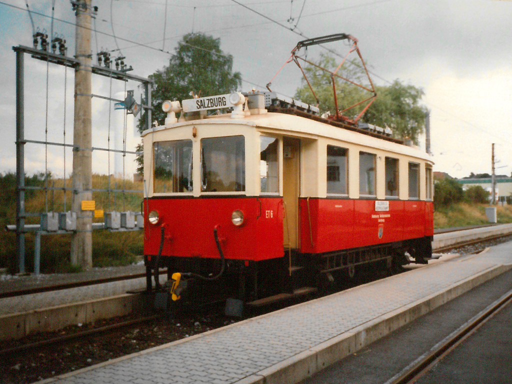 Зальцбург, Двухосный моторный MAN № ET 6; Зальцбург — Salzburger Lokalbahn