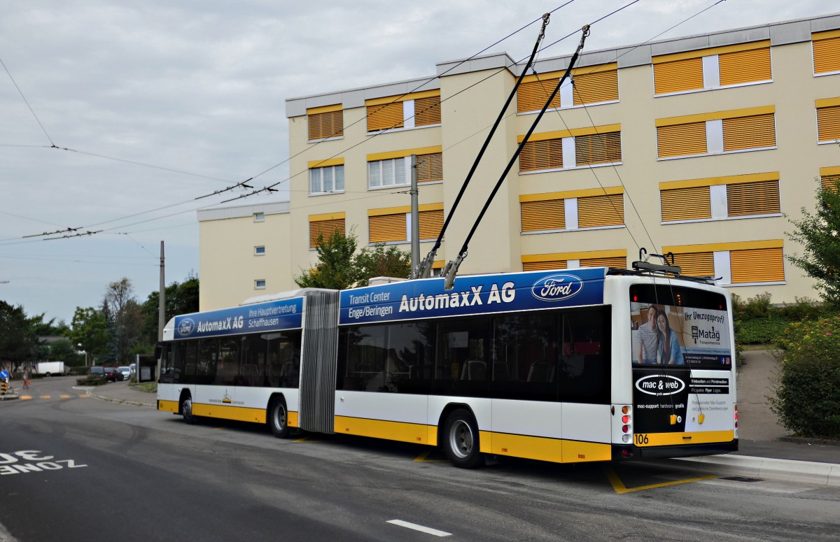 Шаффхаузен, Hess SwissTrolley 3 (BGT-N2C) № 106