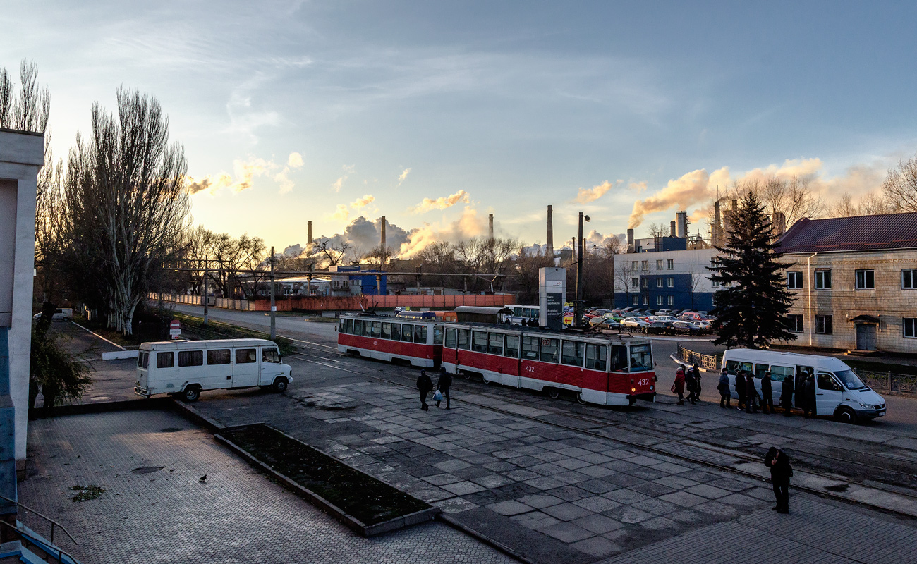Kryvyj Rihas, 71-605A nr. 432; Kryvyj Rihas — Tram and trolleybus lines and loops