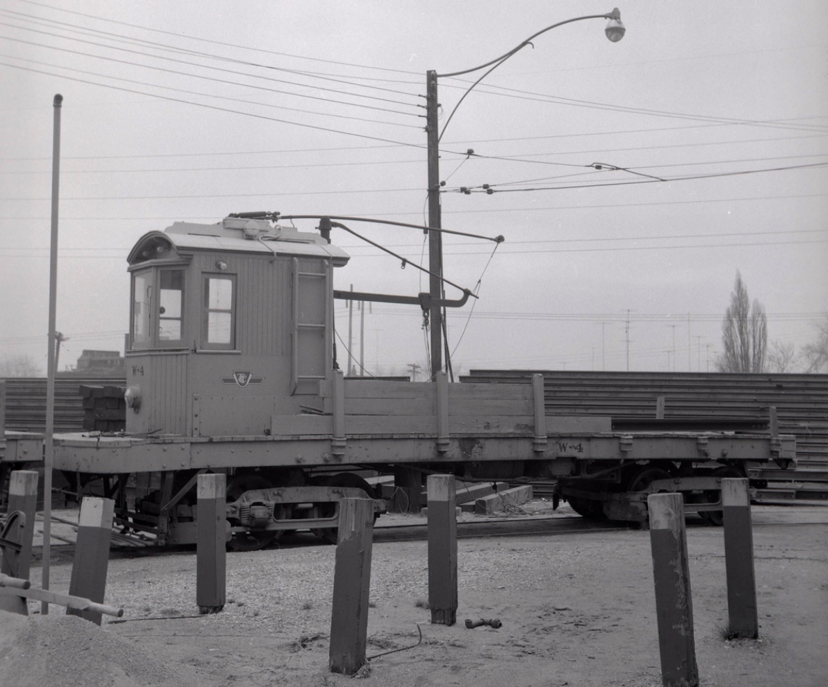 Торонто, Четырёхосный моторн. Toronto Railway Co. № W-4