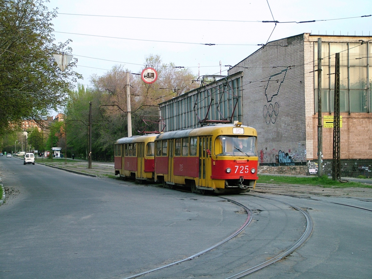 Запорожье, Tatra T3SU № 725; Запорожье, Tatra T3SU № 726