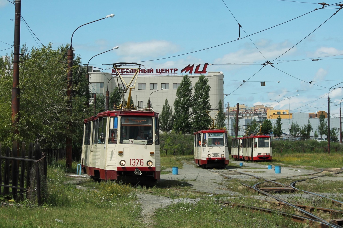 Chelyabinsk, 71-605A nr. 1376; Chelyabinsk, 71-605 (KTM-5M3) nr. 2002; Chelyabinsk, 71-605* mod. Chelyabinsk nr. 1314