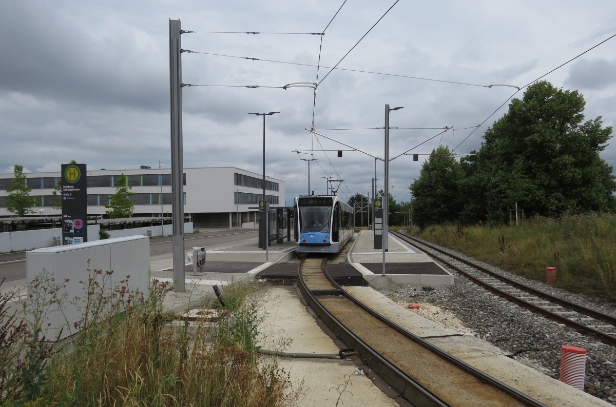 Ульм, Siemens Combino № 46; Ульм — Трамвайные линии и инфраструктура