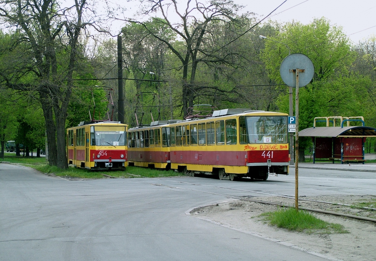 Zaporižžia, Tatra-Yug T6B5 č. 454; Zaporižžia, Tatra T6B5SU č. 441