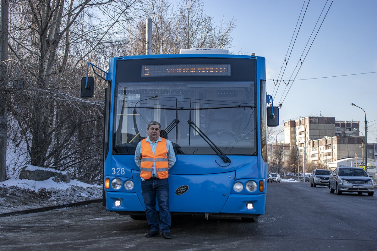 Иркутск — Открытие троллейбусной линии по Академическому мосту