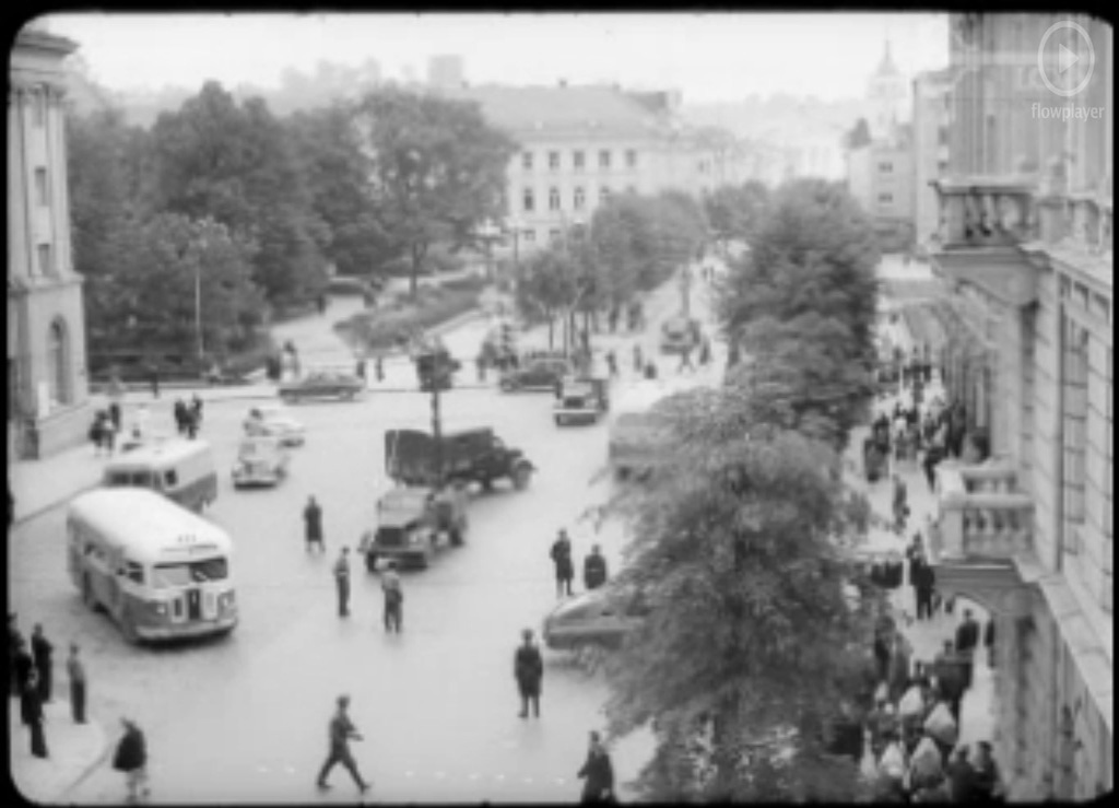 Vilna — Old photos; Vilna — Trolleybus wires and infrastructure