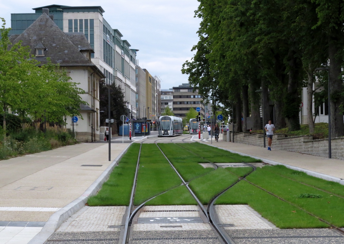 Люксембург, CAF Urbos 3 № 111; Люксембург — Трамвайные линии и инфраструктура