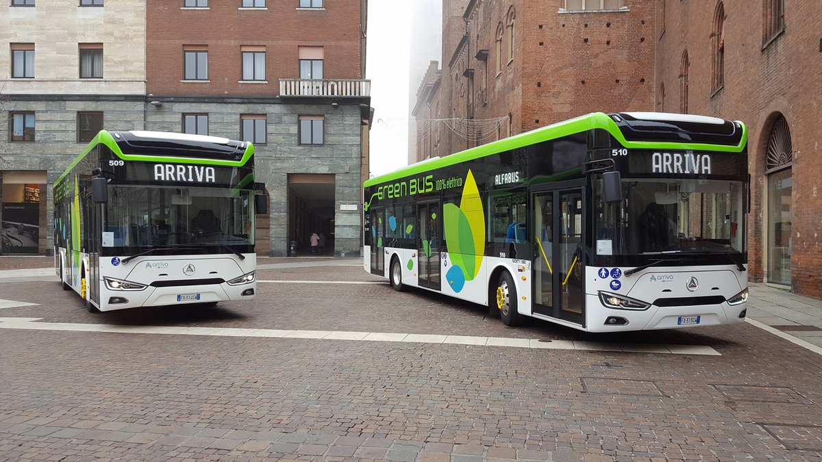 Cremona, Alfa Bus eCity L12I № 509; Cremona, Alfa Bus eCity L12I № 510