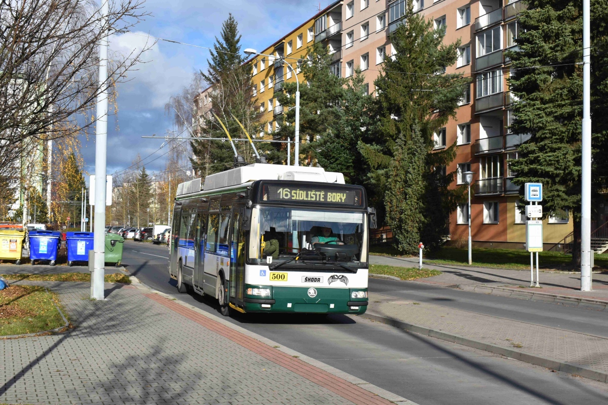 Пльзень, Škoda 24Tr Irisbus Citybus № 500