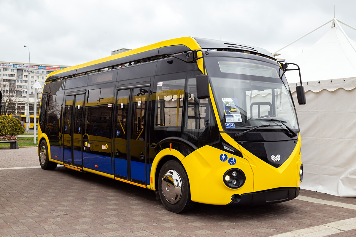 Zhodzina, BKM E490 Nr. АТ 1096-5; Minsk — Electric Bus