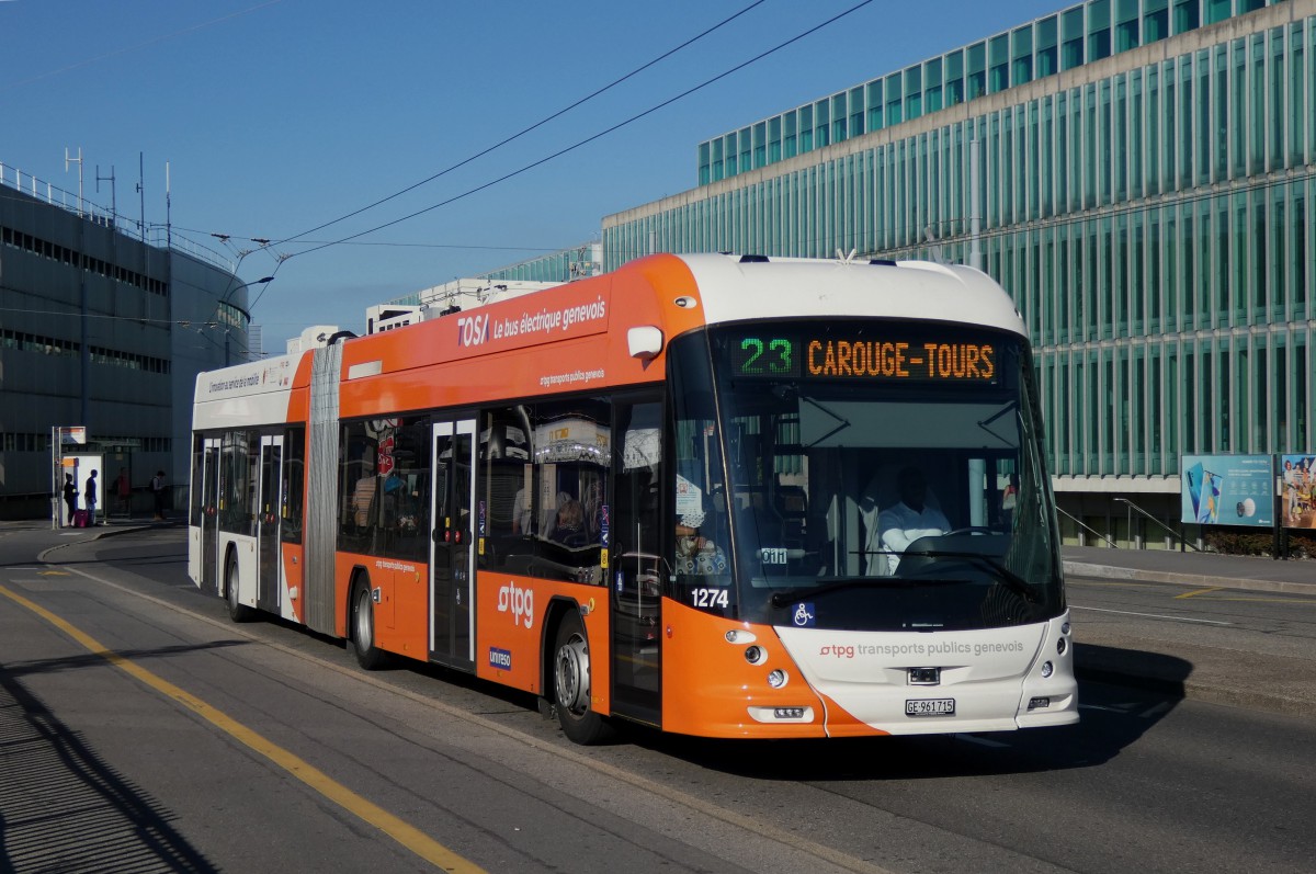 Geneva, Hess lighTram 19 TOSA № 1274
