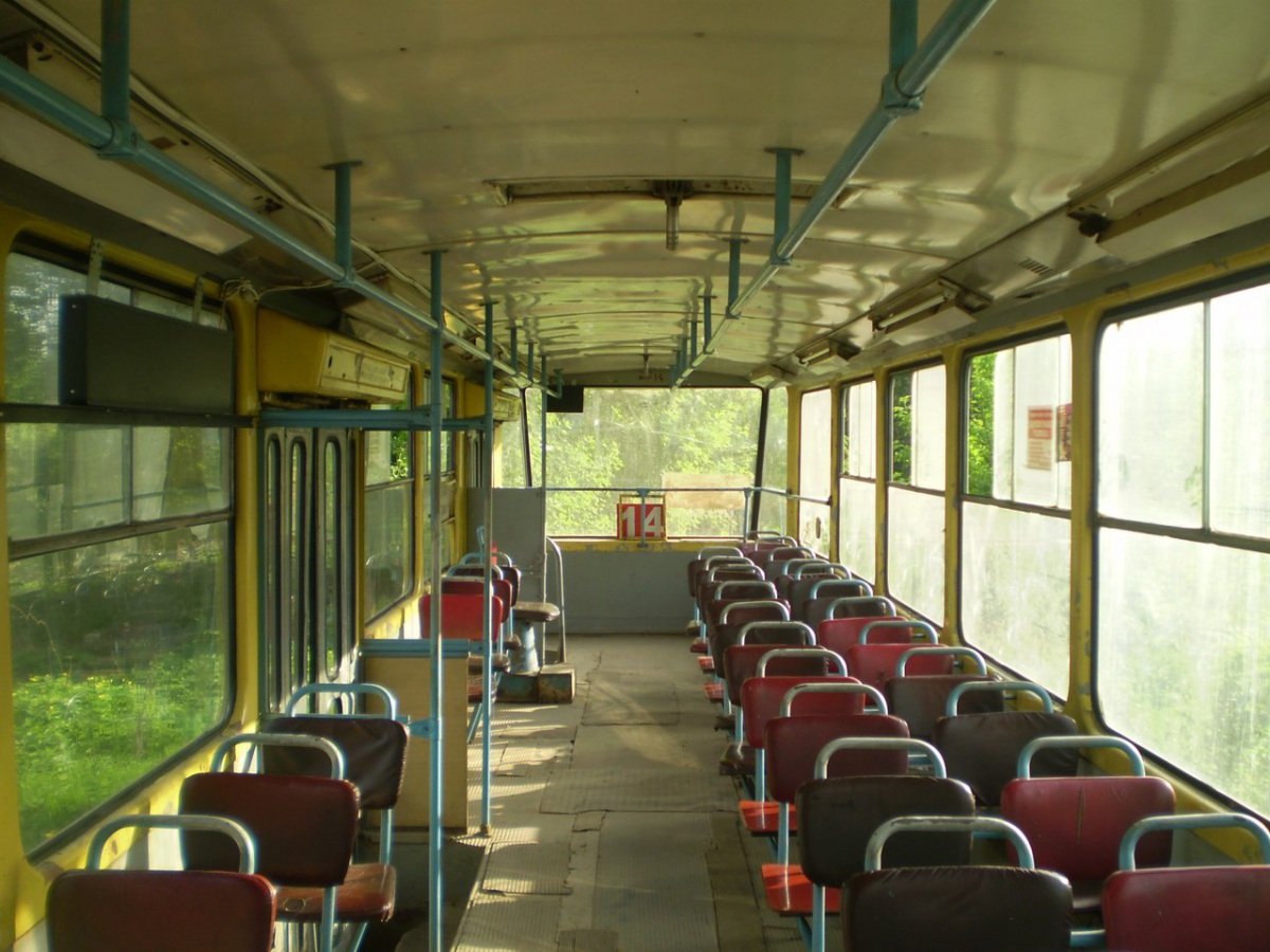 Tver, Tatra T6B5SU — 14; Tver — Saloons and cabins of streetcars