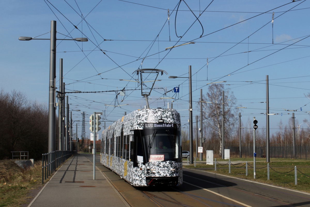 Лейпциг, Solaris Tramino Leipzig (NGT10) № 1001