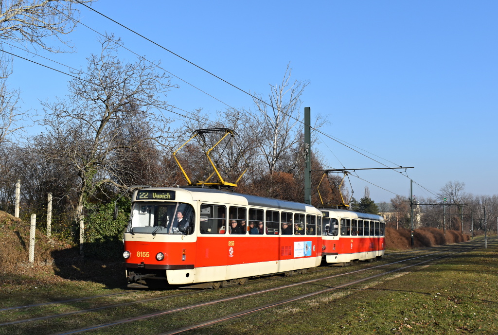 Прага, Tatra T3R.PV № 8155