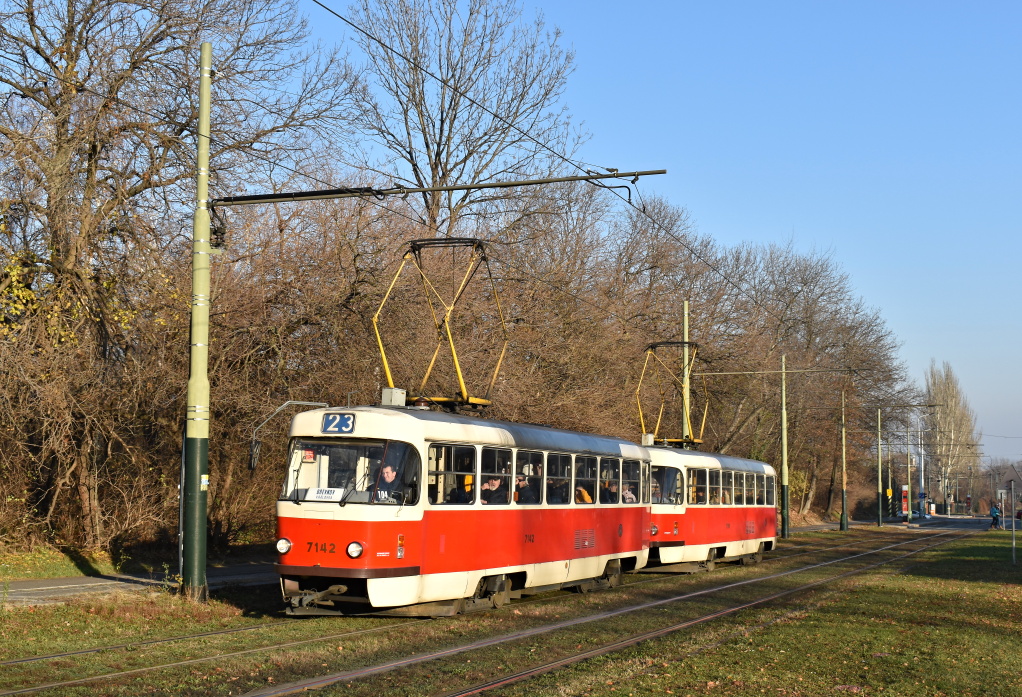 Prague, Tatra T3SUCS № 7142