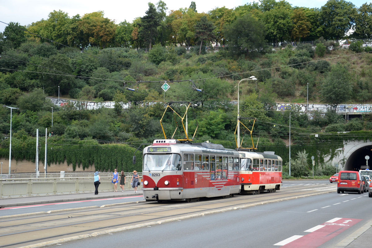 Прага, Tatra T3R.PLF № 8283