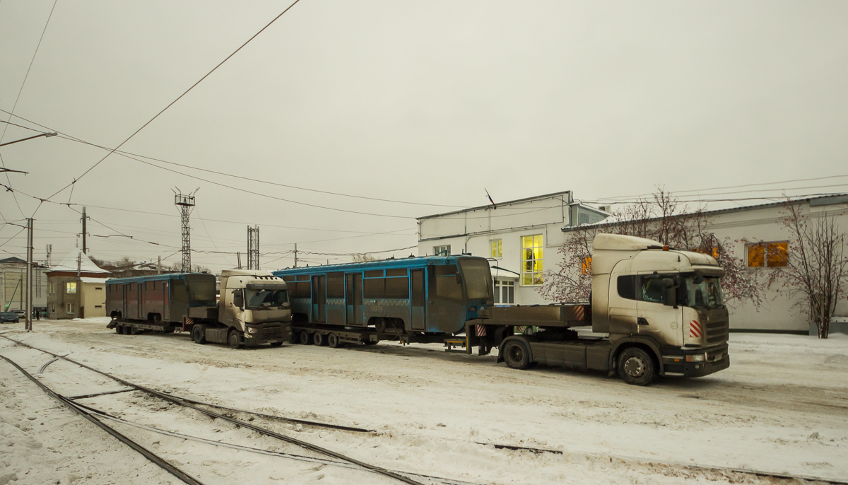 Томск — Поступление нового ПС — трамваи