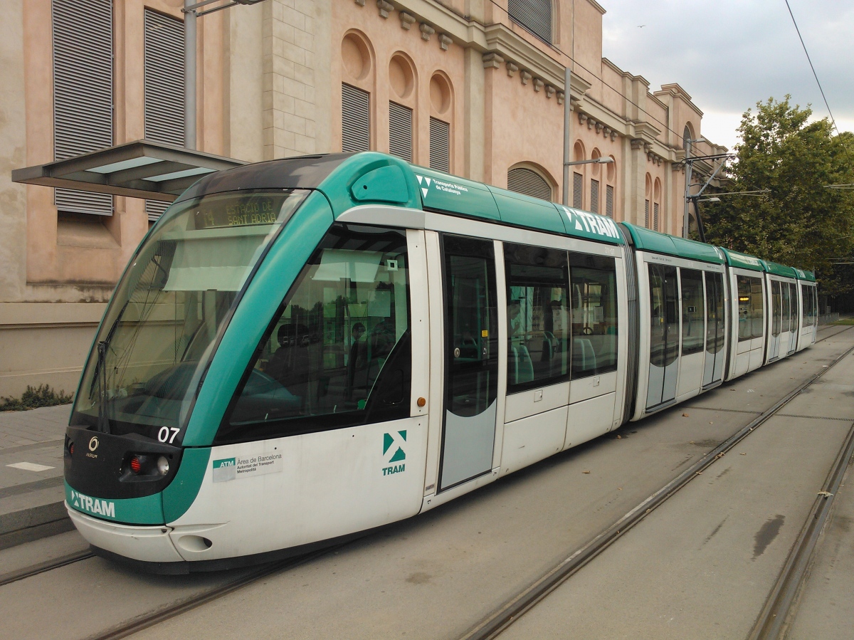 Барселона, Alstom Citadis 302 № 07