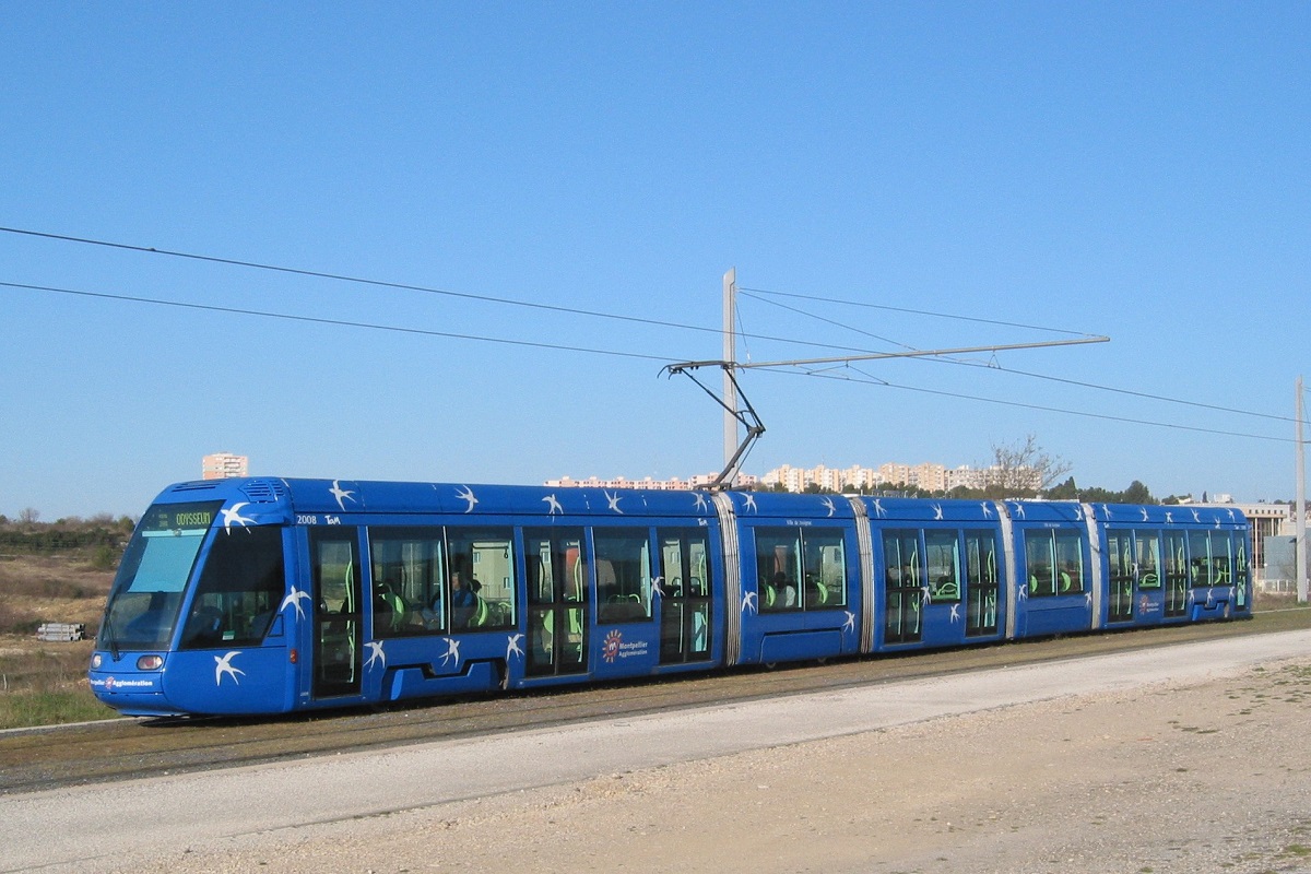 Montpellier, Alstom Citadis 401 № 2008