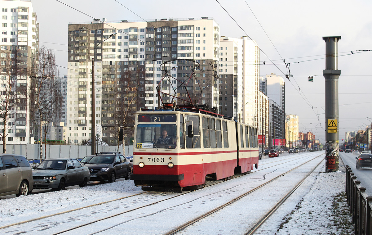 Санкт-Петербург, ЛВС-86К № 7063