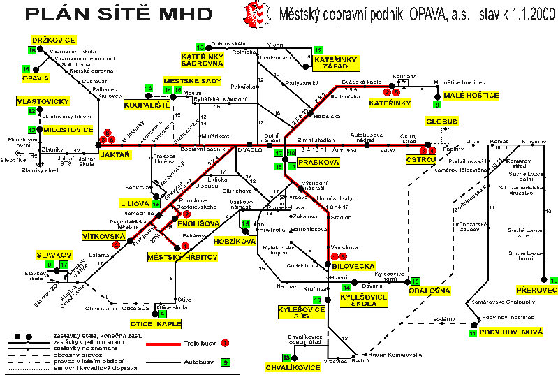 Opava — Maps