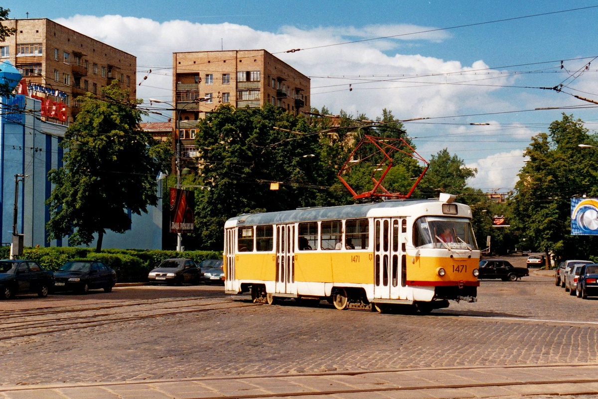 Москва, Tatra T3SU № 1471