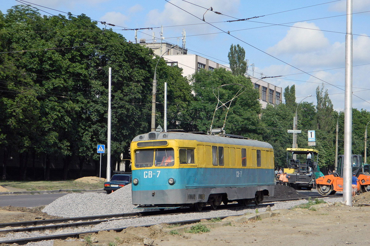 Charków, MTV-82 Nr СВ-7; Charków — Construction of trolleybus lines; Charków — Repairs and overhauls of tram and trolleybus lines