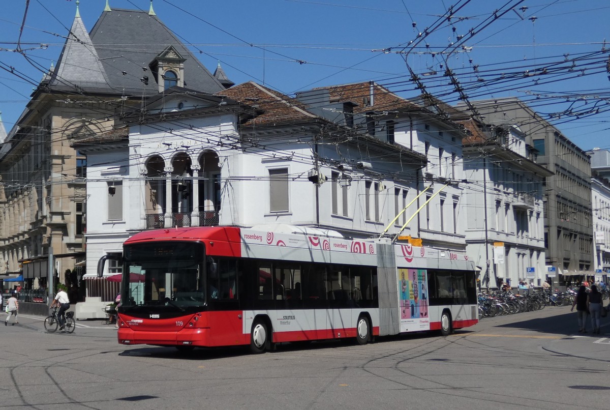 Винтертур, Hess SwissTrolley 3 (BGT-N1C) № 109