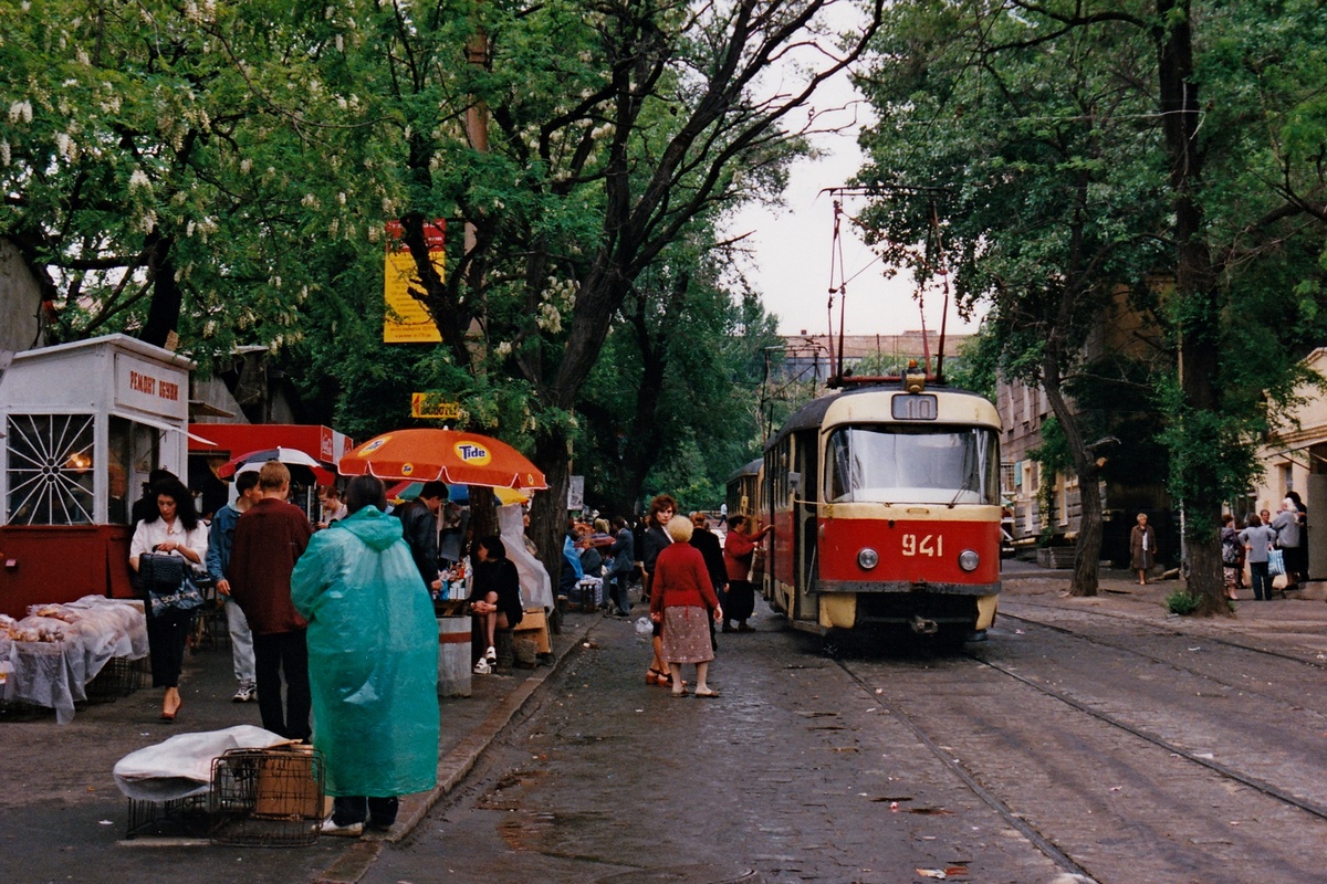 Донецк, Tatra T3SU № 941 (3941); Донецк — Фотографии Алекса Краковски — 22.05.1998