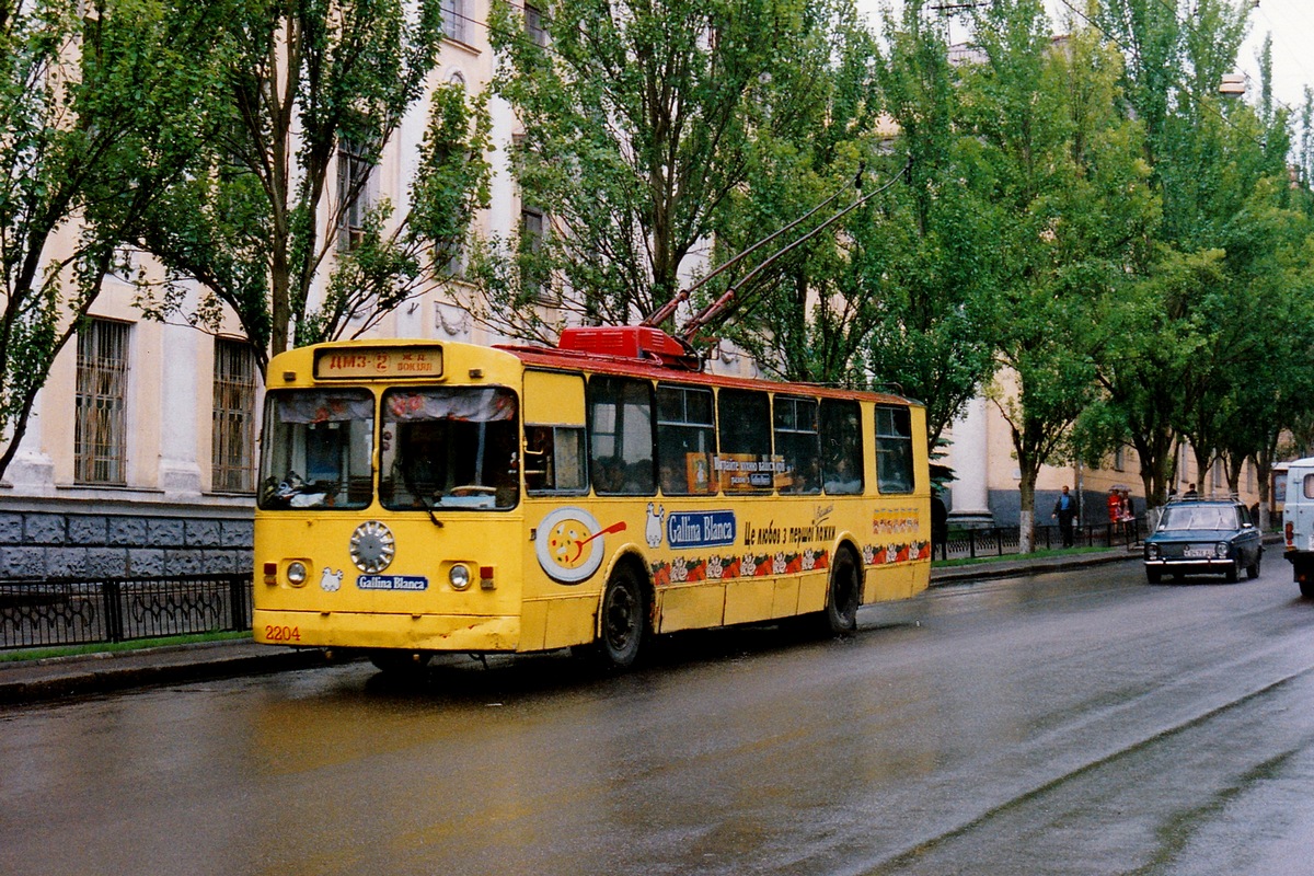 Донецк, ЗиУ-682В-013 [В0В] № 2204; Донецк — Фотографии Алекса Краковски — 22.05.1998