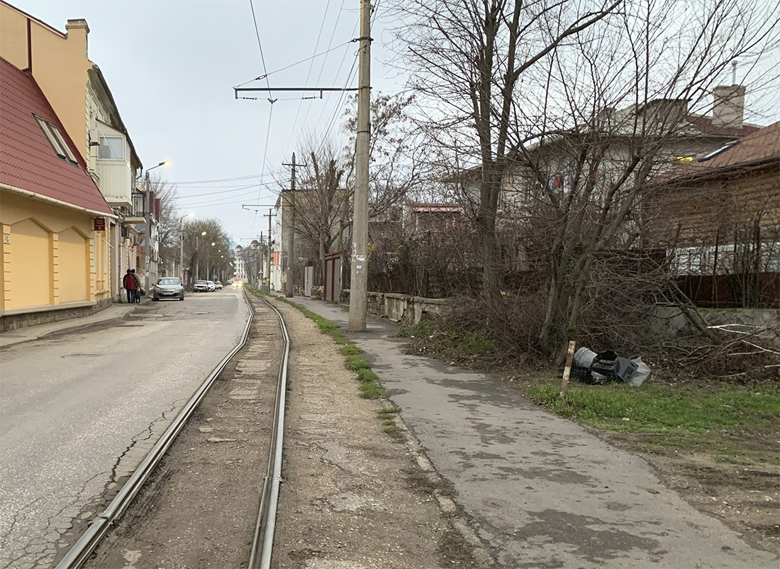 Евпатория — Разные фотографии; Евпатория — Трамвайные линии и инфраструктура