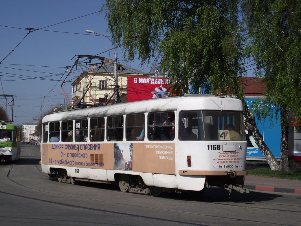 Ульяновск, Tatra T3SU № 1168