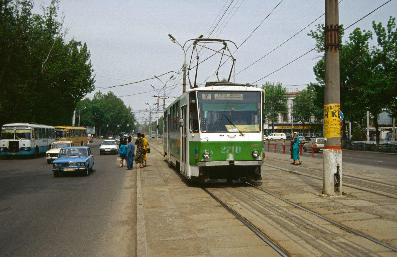 Ташкент, Tatra T6B5SU № 2718