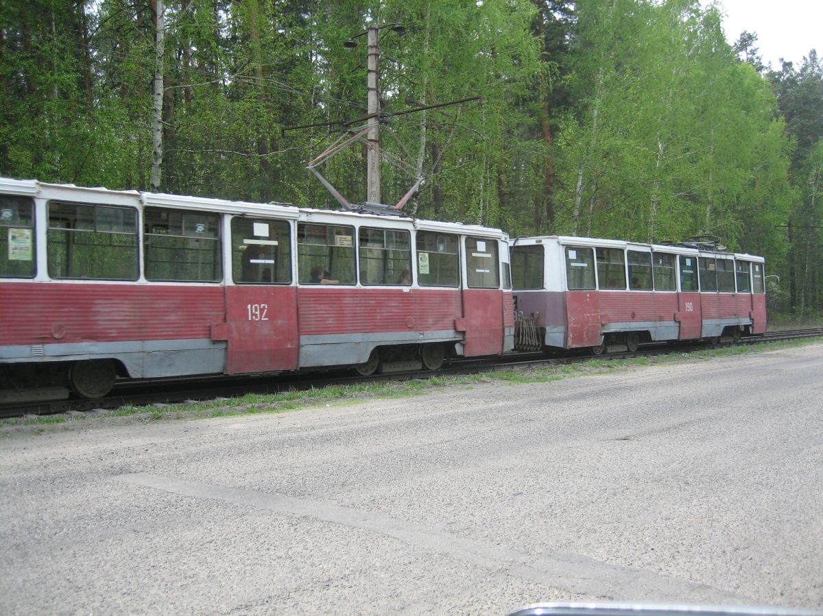 Бийск, 71-605 (КТМ-5М3) № 190; Бийск, 71-605 (КТМ-5М3) № 192