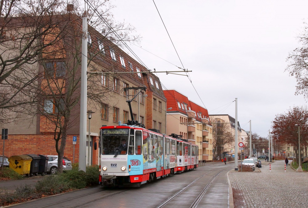 Цвиккау, Tatra KT4DMC № 930