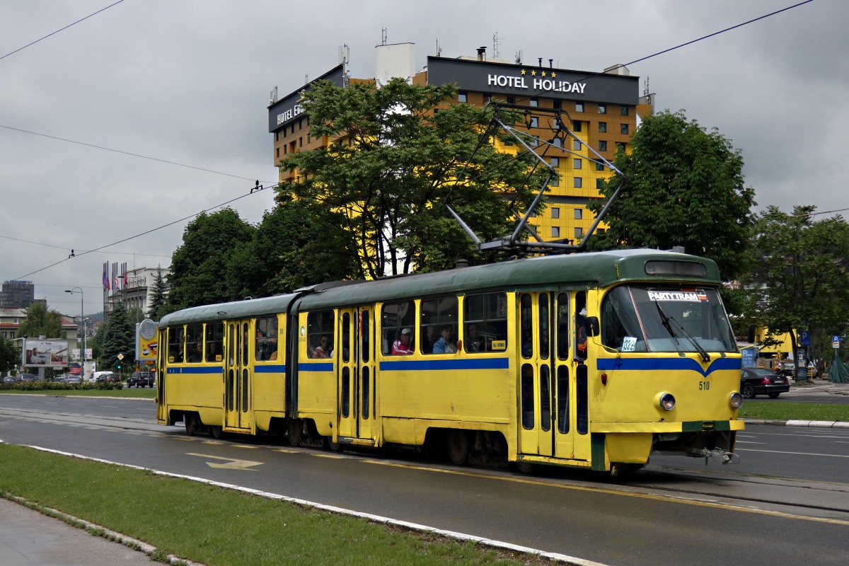 Сараево, Tatra K2YU № 510