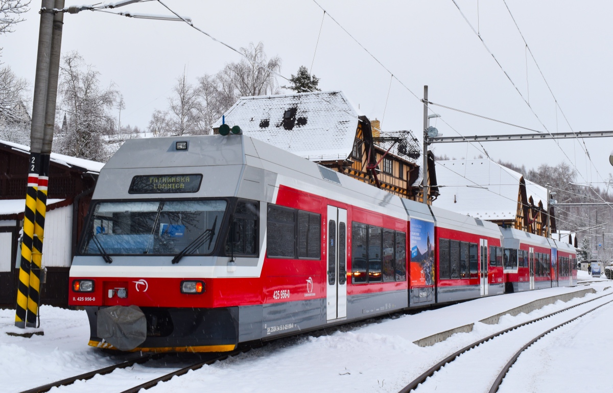 Vysoké Tatry, Stadler GTW 2/6 č. 425.956-0