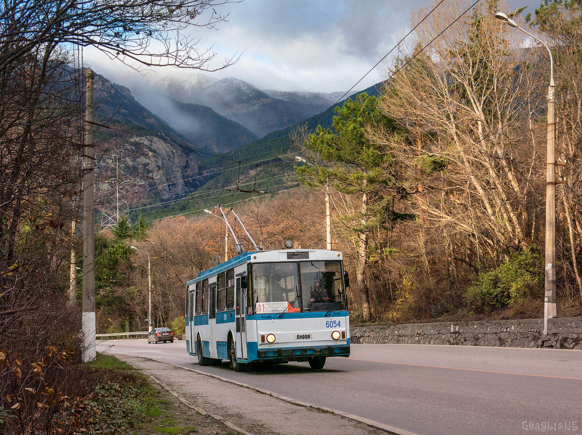 Крымский троллейбус, Škoda 14Tr02/6 № 6054