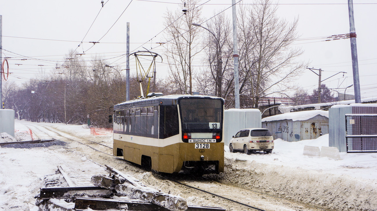 Novosibirsk, 71-619K č. 3128; Novosibirsk — Track properties and contact wire