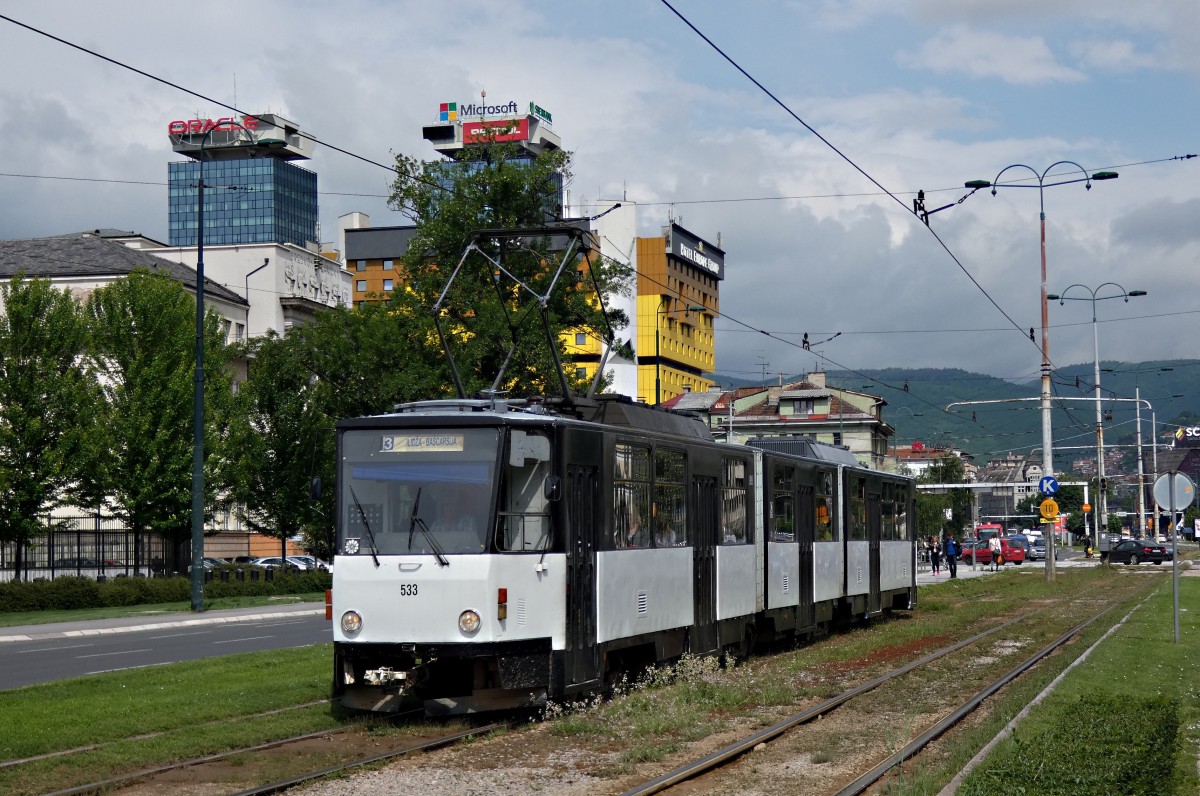 Сараево, Tatra KT8D5 № 533