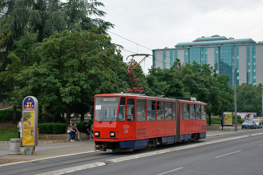 Белград, Tatra KT4YU № 229