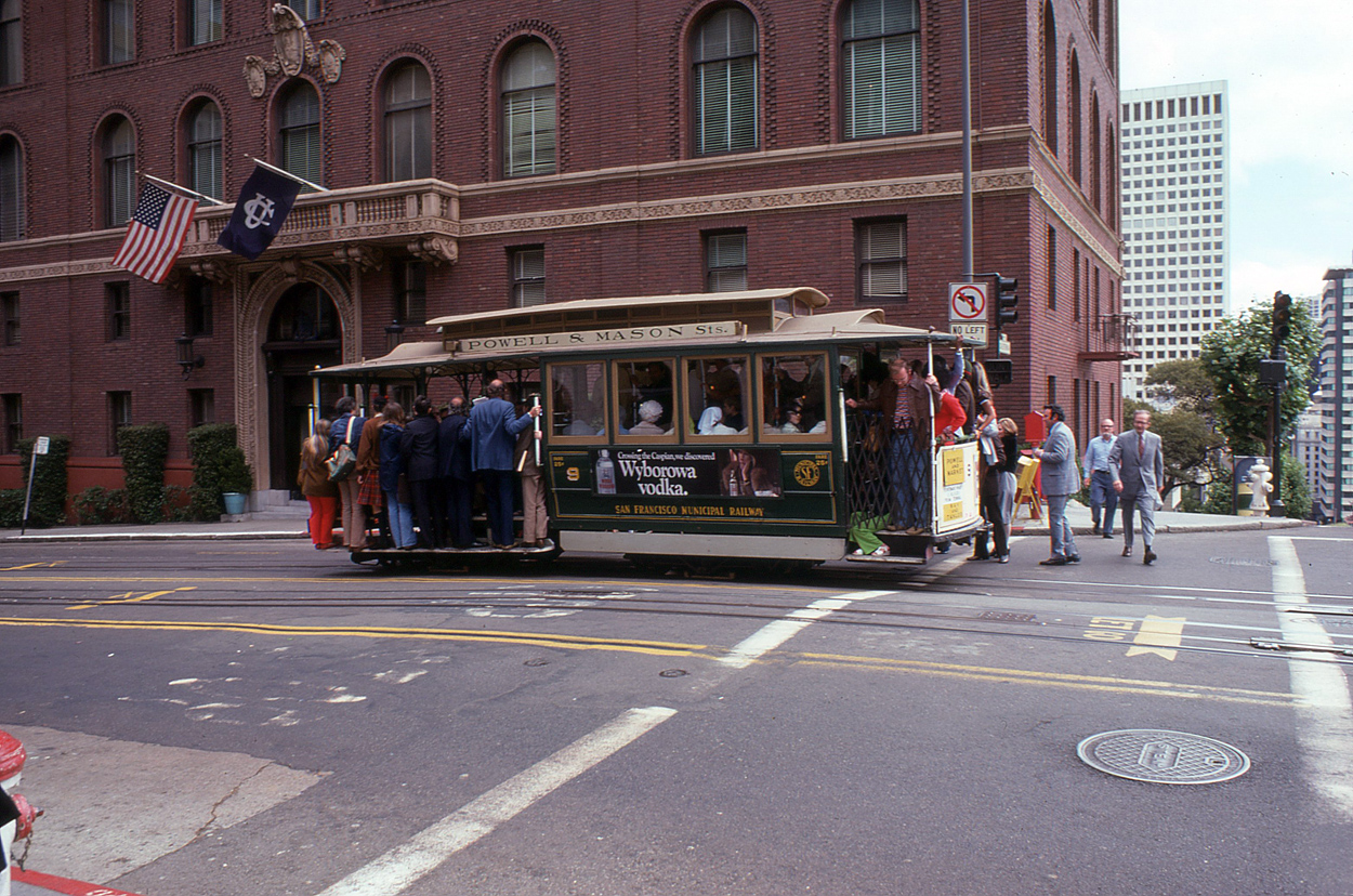 Сан-Франциско, область залива, Mahoney cable car № 9