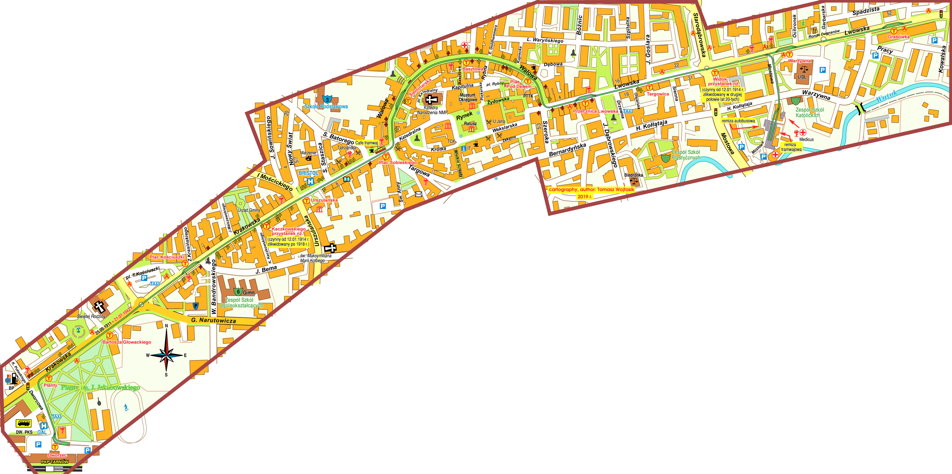 Tarnow — Maps