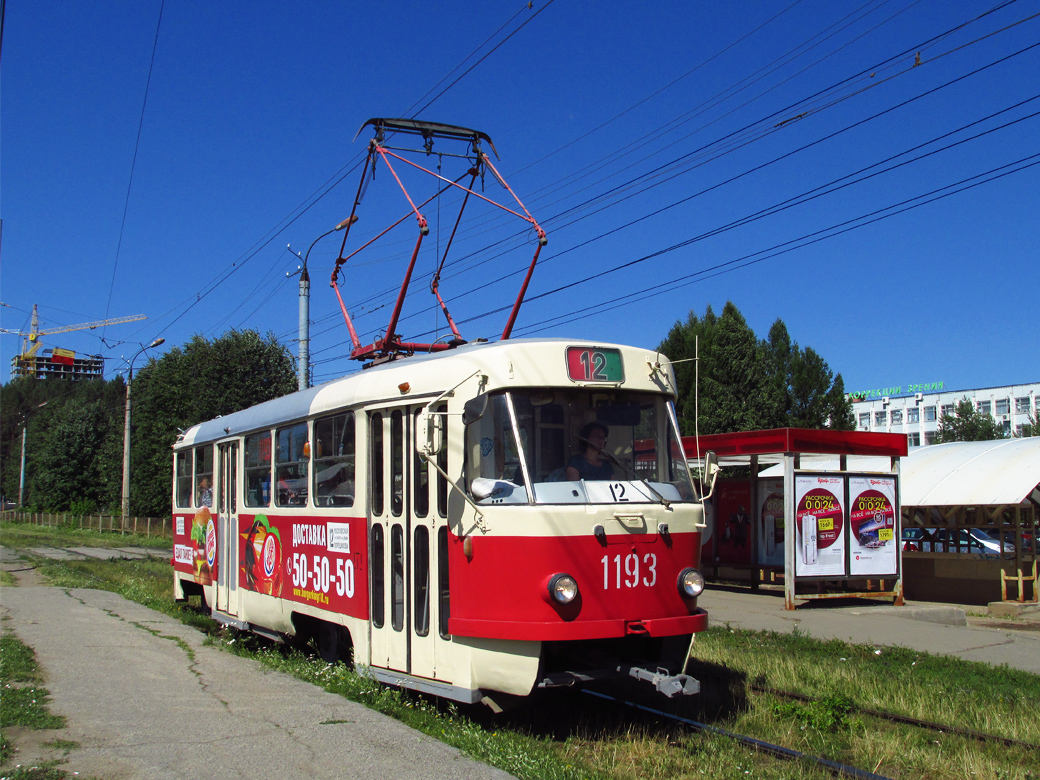 Ижевск, Tatra T3SU № 1193