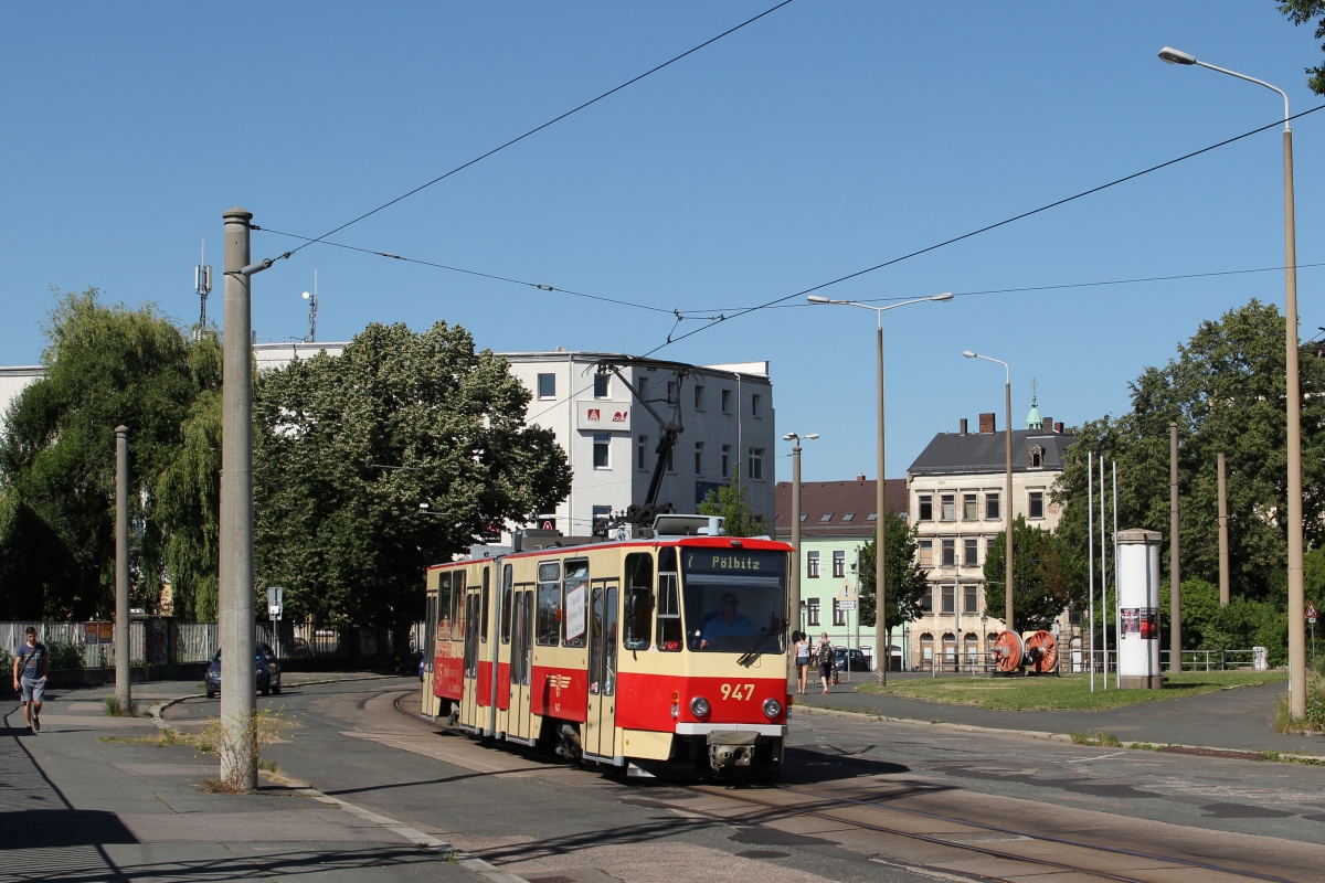 Zwickau, Tatra KT4DMC # 947