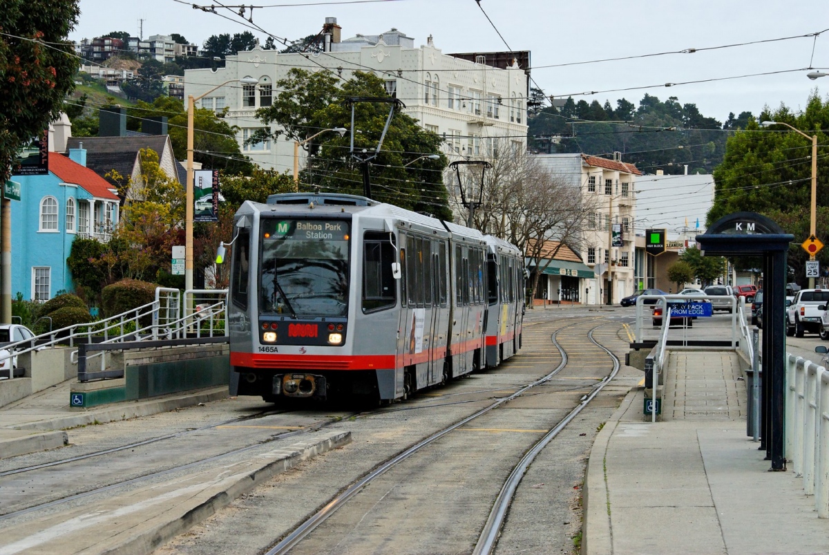 San Francisco Bay Area, Breda LRV № 1465