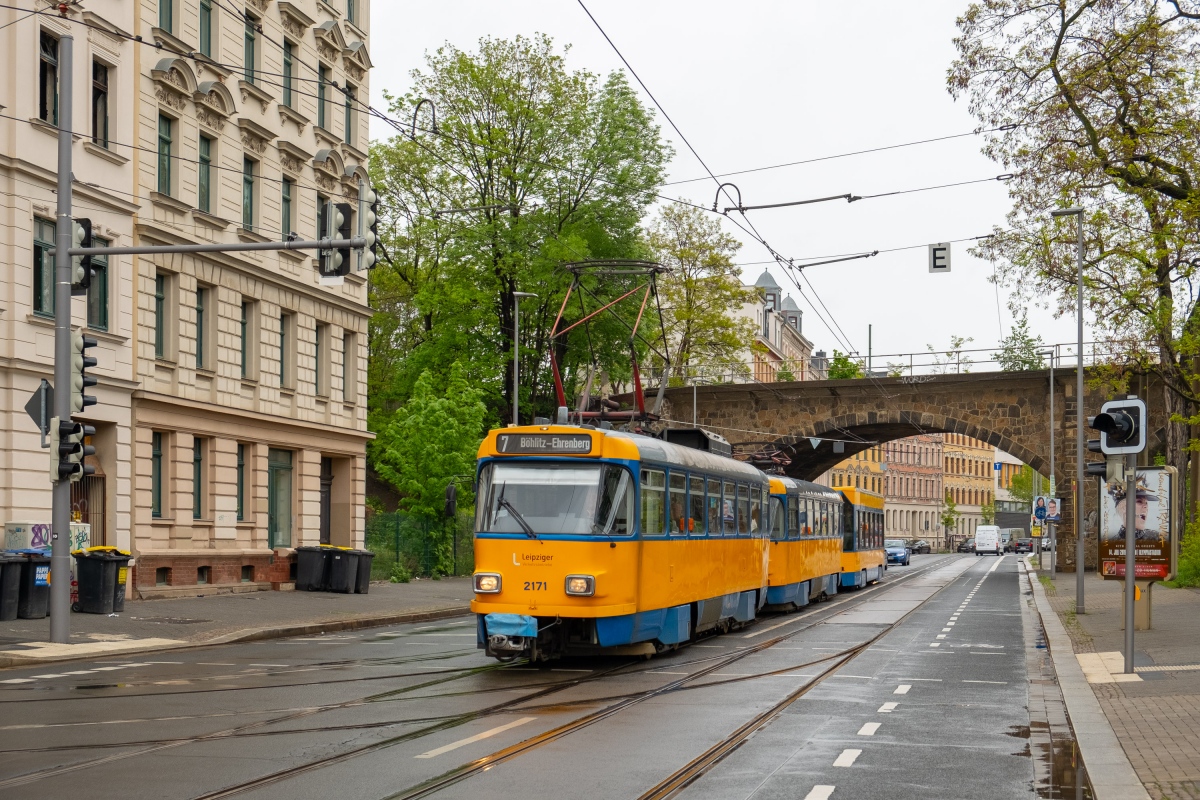 Leipzig, Tatra T4D-M1 nr. 2171