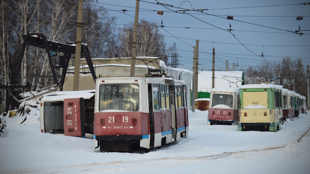 Новосибирск, 71-605 (КТМ-5М3) № 2119; Новосибирск, 71-605А № ЭВК-1