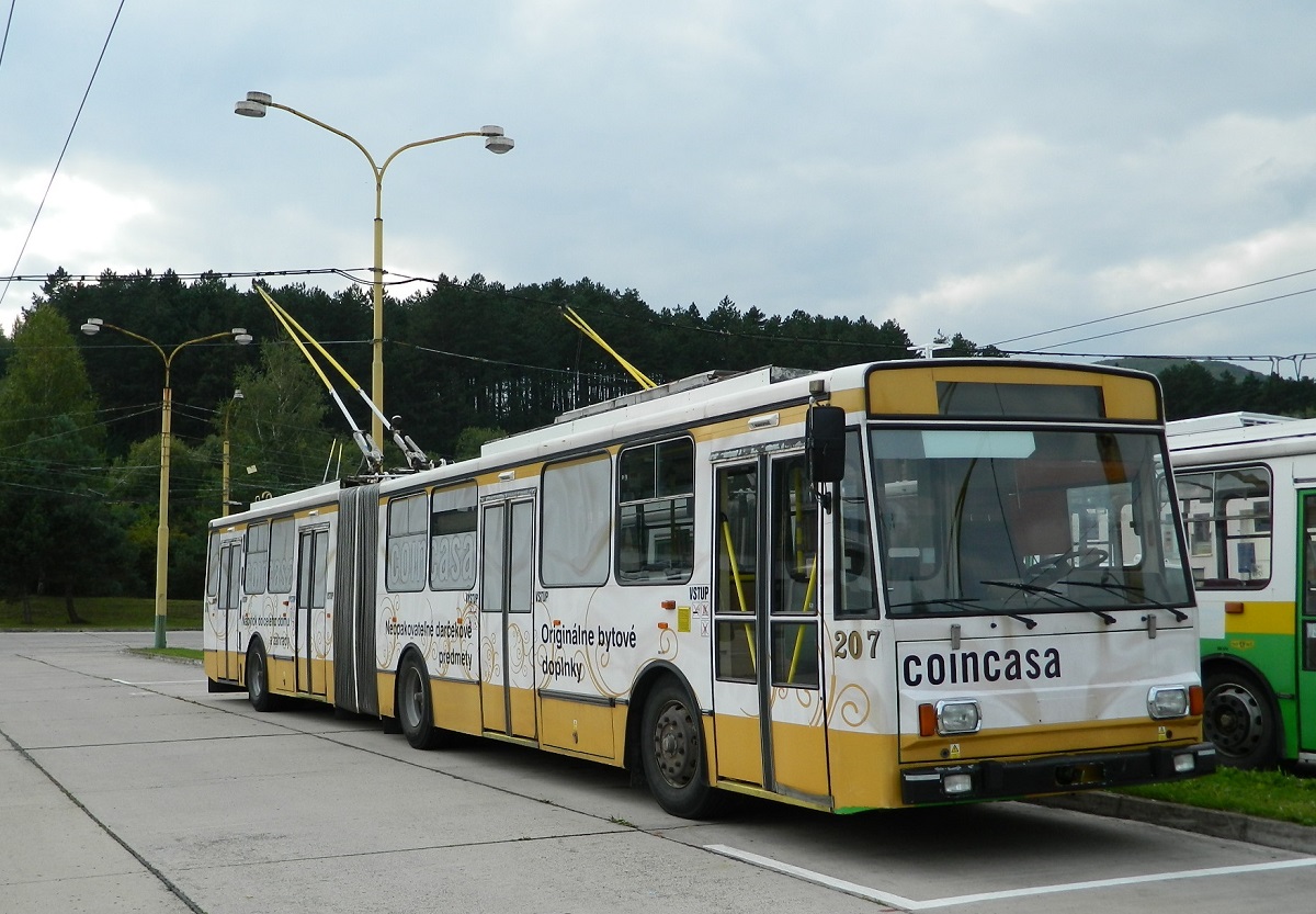 Žilina, Škoda 15Tr10/7 № 207; Žilina — Open day at the depot (21.09.2013) • Deň otvorených dverí v depe (21.09.2013)