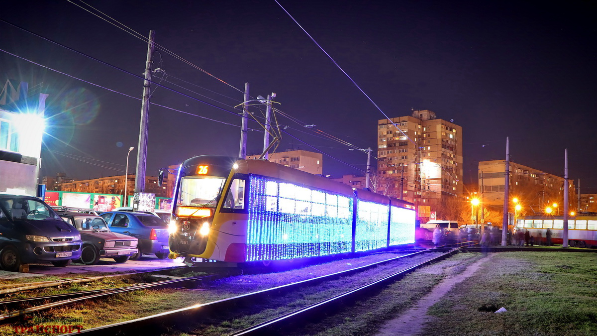 Одесса, K3R-N-Од № 4061; Одесса — Новогодний электротранспорт